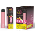 Pen de vape extra descartável de fumaça original 1500 Puffs